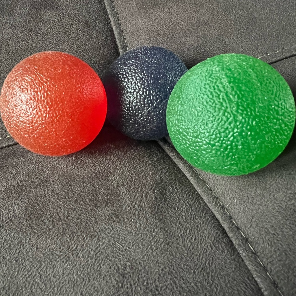 3 Pack Colorful Therapy Balls